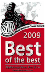 2009 Best of the Best award from Chattanooga Times Free Press